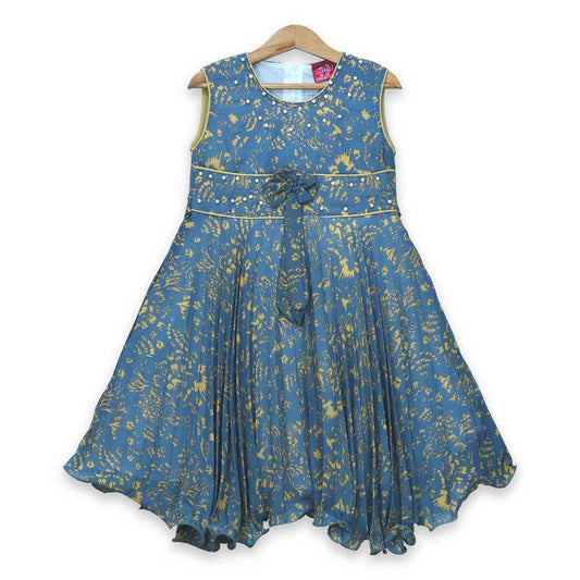 Printed Chiffon Frock