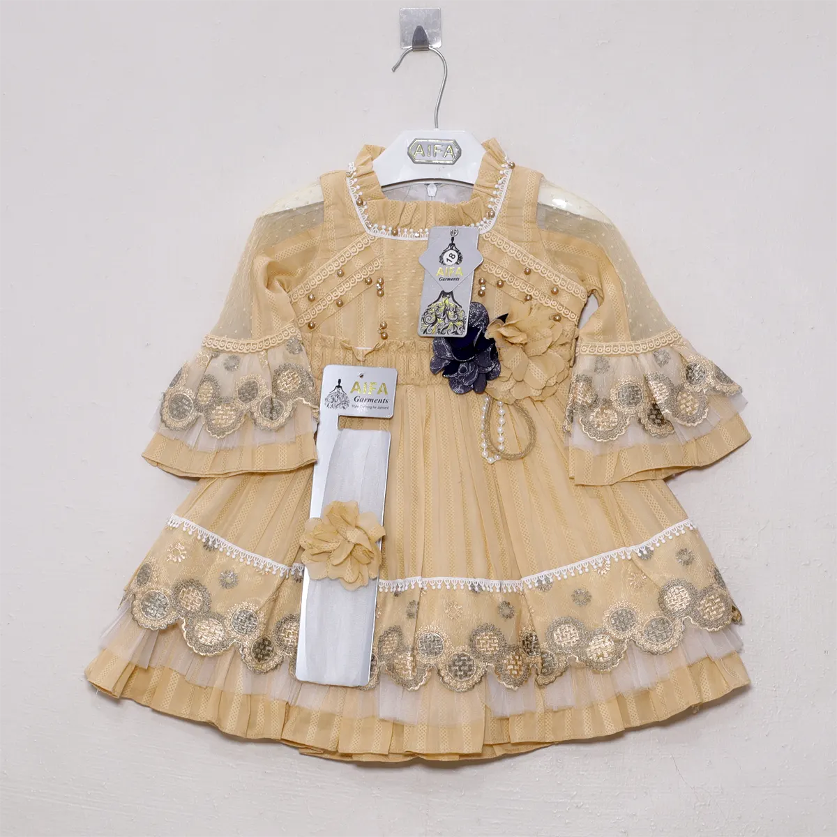 Baby Cotton Frock (2 Piece)