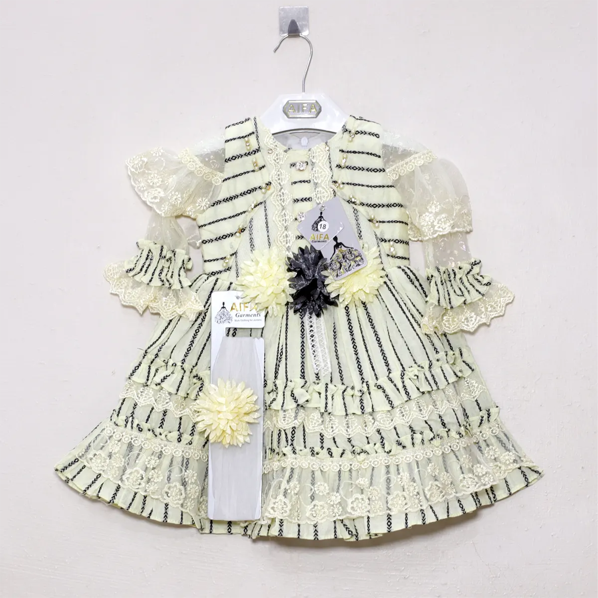 Baby Cotton Frock (2 Piece)