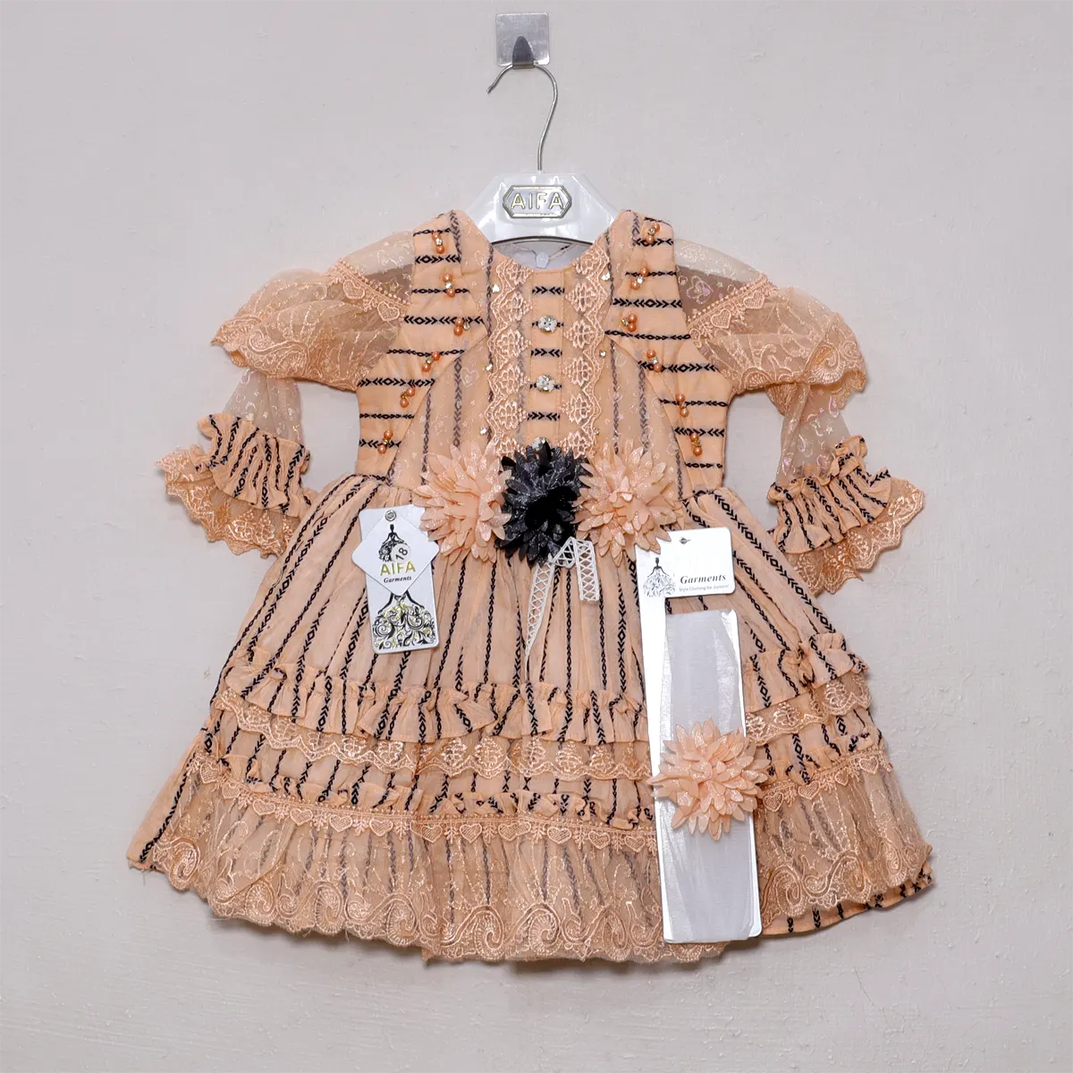 Baby Cotton Frock (2 Piece)