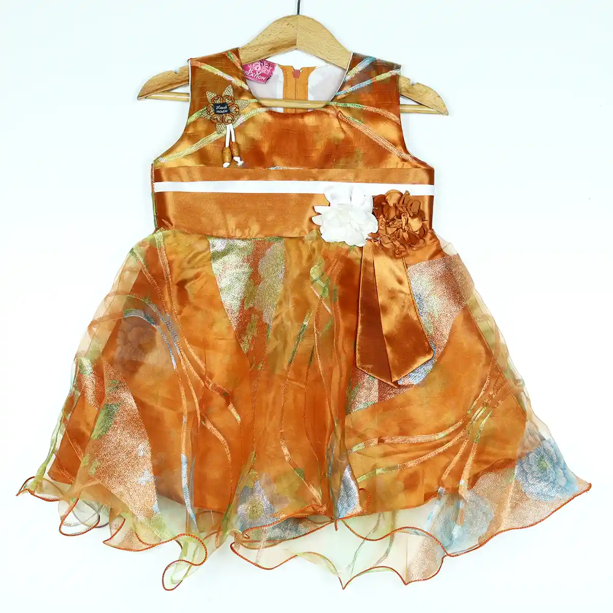 Multi Organza Frock